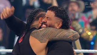 Finally Jey Uso & Jimmy Uso Reunion In Friday Night Smackdown!