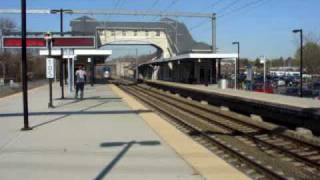 Westbound Acela at Old Saybrook doing 90 mph