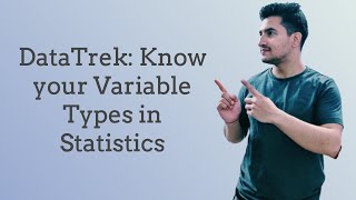 Know your Variable Types in Statistics | Categorical Nominal Ordinal Numerical Discrete & Continuous