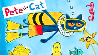 Pete the Cat SCUBA-CAT by James Dean 📚 Kids book Read Aloud by Sunny ⭐