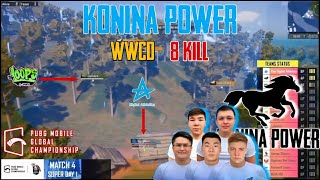 WWCD KONINA POWER | SANHOOK SUPER WEEKEND DAY 1 MATCH 4