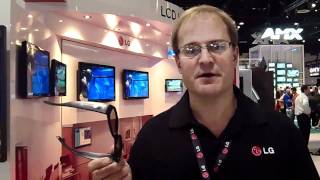 JD Systems.tv Live @ InfoComm 2011: LG Commercial Grade Passive 3d  TV