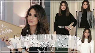 LOUBOUTIN UNBOXING & STYLING IDEAS FOR WINTER| Styling with Accessories | JASMINA PURI