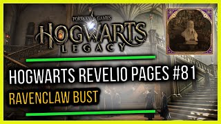 Hogwarts Castle Field Guide Revelio Pages #81 Ravenclaw Bust