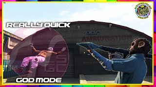 REALLY QUICK GOD MODE (KILL THE GRIEFERS) GTA ONLINE 1.61-patched