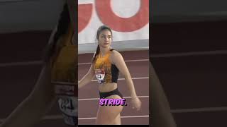 Unbelievable Finish! Carla Calvo Herrero Crushes 60m Hurdles! #Athletics #Hurdles