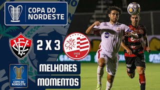 🚨 Vitória 2 x 3 Náutico | Melhores Momentos | futebol | Copa do Nordeste 2023 🚨