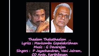 Thaalam Thakathaalam -  Iniyethra Sandhyakal