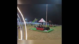 The fair near beach side at night time dont miss it at abha.