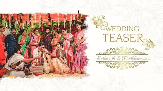 Srikanth + Thribhuvaana Wedding Teaser | Telugu Wedding | Shooterspot |