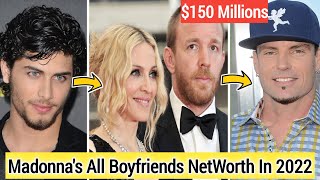 Madonna's All Boyfriends Ranked By Their NetWorth In 2022 || Bio & NetWorth School