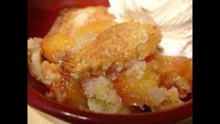 #Shorts| Fresh #Peach Cobbler with  Pillsbury #Pie crust