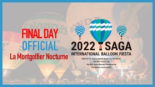 [11/06 Night Mooring] 2022 Saga International Balloon Fiesta -Final day-