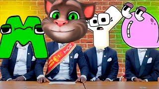 ALPHABET LORE Parody TALKING TOM Coffin Dance Song