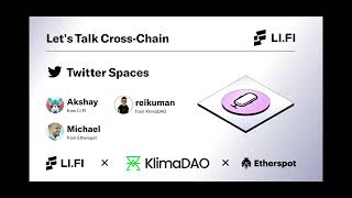 Let's Talk Cross-Chain w/ KlimaDAO & Etherspot