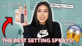 The BEST Makeup Setting Sprays 2020😍  *GAME CHANGER* (Dry Skin, Oily Skin, Combination/Normal skin)