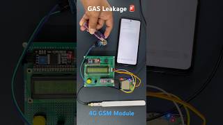 GAS leakage detect 🚨 #4g #gsm #gsmprojects #diy #arduinouno #microcontroller #diyprojects #arduino