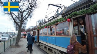 Stockholm Sweden 🇸🇪 - December Walk 2022 - 4K HDR