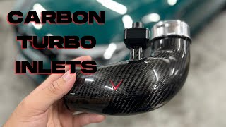 Eventuri Carbon Fiber Turbo Inlets / F9X BMWs #eventuri