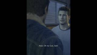 Nathan Meet His Brother  Sam After 15 Years Uncharted 4 #shorts