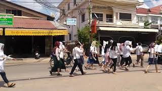 Cortejo funebre em Siem Reap - Camboja - Maio 2019