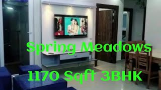 Spring Meadows Ready to Move Society. 1170 sqft 3bhk.#realestate #property #flat