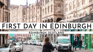 WALKING AROUND IN A FAIRYTALE · EDINBURGH, SCOTLAND | TRAVEL VLOG #69