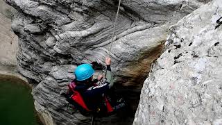 Torrentismo alle Gole del Salinello ai Monti Gemelli - Abruzzo