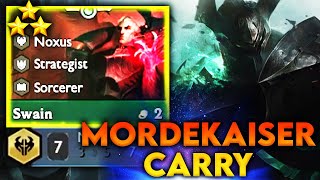 YENİ ŞAMPİYONUMUZ MORDEKAİSER CARRY ! 7 NOXUS MORDEKAİSER KOMPU ! | TFT Set 9.5 | Bahtam