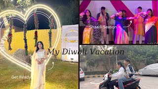 My Diwali Vacation (Medico Edition) 🎉💖👩🏻‍⚕️🥼#mbbs #mbbslife #vacationmode #holidays #vlog