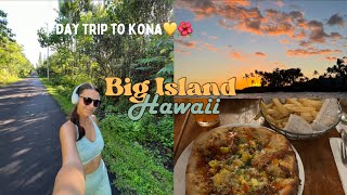 BIG ISLAND HAWAII VLOG 4 🌺🌴| day trip to Kona