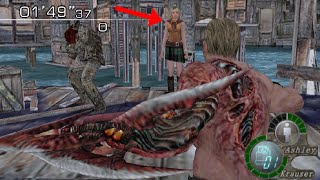 Using Krauser's special attack (Arm Attack) on Ashley