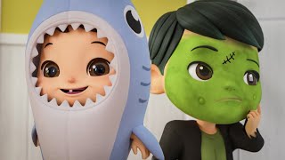 Halloween Baby Shark | Learning Songs for Kids 🎶 | Sing Along Nursery Rhymes