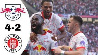 RB Leipzig 4-2 St Pauli Highlights | DFB-Pokal 2024/2025