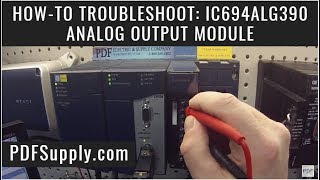 How-To Troubleshoot: IC694ALG390 (GE IP Proficy Machine Edtion Tutorial)