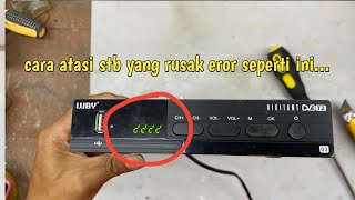 Cara atasi STB DVBT2 gagal upgrade