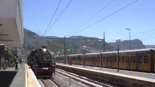 Steam - Jenny arrives in Simon's Town - 26 Jan 2014