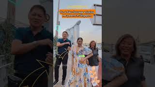 Alex Gonzaga Ito ang Singapore travel with parents #shorts #alexgonzaga #viralvideo