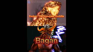 Evolved Thermonuclear Godzilla Vs Bagan Requested By:@marafiarmani194 #godzilla #bagan #toho #vs