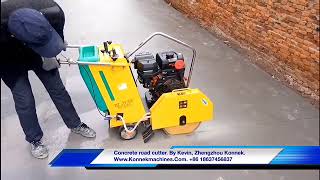 concrete asphalt cutter machine