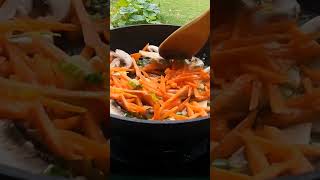 සැරට පාස්තා- පැස්ටා -#asianstylespicypasta #pasta #pastarecipe