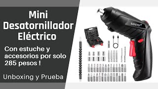 Unboxing Y Review Mini Destornillador Recargable USB | Por menos de 300 Mxn