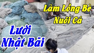 Video số 124 | A TRUNG giới thiệu lưới Nhật Bãi dùng làm nuôi cá lồng, sản xuất theo yêu cầu bà con