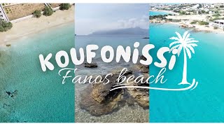 FANOS beach - KOUFONISSI island. (Greece) FullHD video 1080