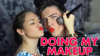 EX GIRLFRIEND DOES MY MAKEUP - Jake Clemmence