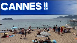 Lets Go To The Beach in Cannes | South of France 🇫🇷