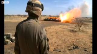 BBC News   French army footage shows destruction of Mali ammunition