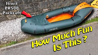 Ladybower Reservoir - Itiwit PR500 Packraft