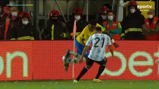 Vinícius Júnior's rainbow flick vs Argentina World Cup Qualifiers 2022