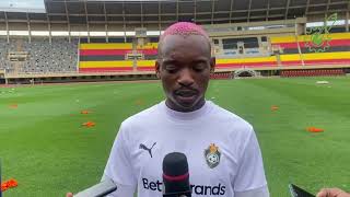 Warriors striker Khama Billiat speaks ahead of his team's Afcon qualifier match against Kenya